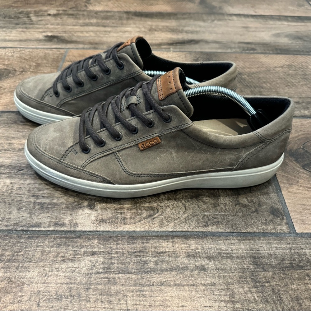 ECCO Men’s Soft 7 Leather Sneaker - Size 46